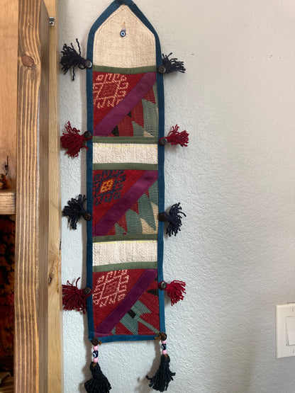 Turkish Rug Wall Organizer